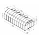 Invernadero de jardín de PVC y policarbonato 17,05m² Hobby Gardener – RION