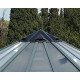 Invernadero de jardín de aluminio y policarbonato Oasis™ Silver de 4,6 m² – Palram