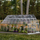 Invernadero Balance™ 14,7m² estructura plateada y paneles híbridos - Canopia by Palram