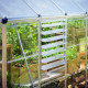 Invernadero Balance™ 14,7m² estructura plateada y paneles híbridos - Canopia by Palram