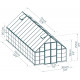 Invernadero Balance™ 22m² estructura plateada y paneles híbridos - Canopia by Palram