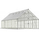 Invernadero Balance™ 22m² estructura plateada y paneles híbridos - Canopia by Palram