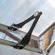 Invernadero de jardín de aluminio y policarbonato 11,8 m² Essence™ Silver - Canopia by Palram