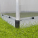 Invernadero de jardín de aluminio y policarbonato 11,8 m² Essence™ Silver - Canopia by Palram
