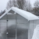 Invernadero de jardín de 3,3m² en aluminio y policarbonato de 6mm Sanus UP! L3 – Gampre