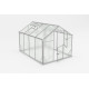 Invernadero de jardín de 3,3m² en aluminio y policarbonato de 6mm Sanus UP! L3 – Gampre