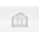Invernadero de jardín de 12,54m² en aluminio y policarbonato de 6mm Sanus UP! L12 – Gampre