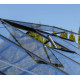 Invernadero de jardín de 4,84m² en aluminio negro y cristal templado Sanus L5 - Gampre
