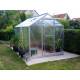 Invernadero de jardín de policarbonato 4mm Hobby H6/2,5 - 197x251 cm - Limes