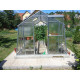 Invernadero de jardín de policarbonato 4mm Hobby H7/4,5 - 247x448 cm - Limes