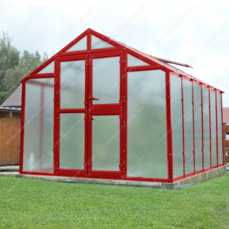 Invernadero de jardín de policarbonato de 8mm Primus J3 - 249x306 cm - Limes
