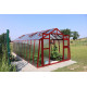 Invernadero de jardín de policarbonato 8mm Primus K4,5 - 276x456 cm - Limes