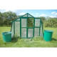 Invernadero de jardín de policarbonato 8mm Primus L6 - 303x601 cm - Limes