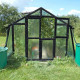 Invernadero de jardín de vidrio difusor 4mm Primus L3 - 303x303 cm - Limes