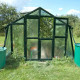 Invernadero de jardín de vidrio difusor 4mm Primus L3 - 303x303 cm - Limes