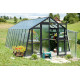 Invernadero de jardín de vidrio difusor 4mm Primus L6 - 303x601 cm - Limes