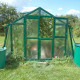 Invernadero de jardín de vidrio difusor 4mm Primus L6 - 303x601 cm - Limes