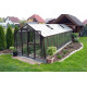 Invernadero de jardín de vidrio difusor 4mm Primus K4,5 - 276x456 cm - Limes