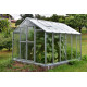 Invernadero de jardín de vidrio difusor 4mm Variant J3 - 249x306 cm - Limes