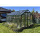 Invernadero de jardín en vidrio difusor de 4 mm Variant K5 Color - 276x505 cm - Limes