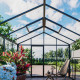 Invernadero de jardín 235x310cm Classic en aluminio y paneles de vidrio templado - BloomCabin