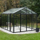 Invernadero de jardín 235x310cm Classic en aluminio y paneles de vidrio templado - BloomCabin