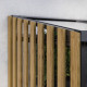 Mini invernadero adosado de 1,4 m² de aluminio, madera y paneles de vidrio templado - BloomCabin