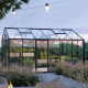 Invernadero de jardín 310x608cm Classique en aluminio y cristal de protección solar - BloomCabin