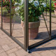 Invernadero de jardín 235x608cm Classique con compartimento de almacenamiento de 2 columnas - BloomCabin