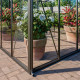 Invernadero de jardín 310 x 459 cm Classique con compartimento de almacenamiento de 3 columnas - BloomCabin
