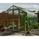 Invernadero de jardín de vidrio difusor 4mm Variant K4 - 276x406 cm - Limes