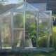 Invernadero de jardín de vidrio difusor 4mm Variant K4 - 276x406 cm - Limes