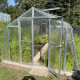 Invernadero de jardín de policarbonato de 8 mm Variant L4,5 - 303x452 cm - Limes