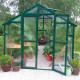 Invernadero de jardín de vidrio difusor de 4mm Variant J5 Color - 249x505 cm - Limes