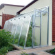Invernadero adosado de vidrio difusor 4mm Variant C4,5- 152x452 cm - Limes