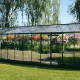 Invernadero de jardín Orangerie 70m² en aluminio y paneles de vidrio templado - BloomCabin