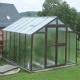 Invernadero de jardín en cristal difusor de 4mm Primus J3 - 249x306 cm - Limes