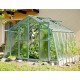 Invernadero de jardín de vidrio difusor 4mm Variant L3 - 303x303 cm - Limes