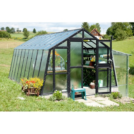 Invernadero de jardín de vidrio difusor Primus L4,5 - 303x452 cm - Limes