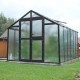 Invernadero de jardín en cristal difusor de 4mm Primus J3 - 249x306 cm - Limes