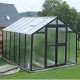 Invernadero de jardín en cristal difusor de 4mm Primus J3 - 249x306 cm - Limes