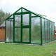 Invernadero de jardín en cristal difusor de 4mm Primus J3 - 249x306 cm - Limes