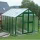 Invernadero de jardín en cristal difusor de 4mm Primus J3 - 249x306 cm - Limes
