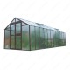 Invernadero de jardín de vidrio difusor 4mm Primus J6 - 249x605 cm - Limes