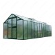Invernadero de jardín de vidrio difusor 4mm Primus J6 - 249x605 cm - Limes