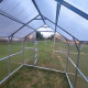 Invernadero de jardín Bernard de 235x800cm de acero galvanizado y paneles de policarbonato de 6mm - Klasika