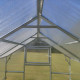 Invernadero de jardín Bernard de 235x800cm de acero galvanizado y paneles de policarbonato de 6mm - Klasika