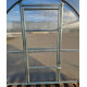 Invernadero de jardín Slim de 200x200cm de acero galvanizado y paneles de policarbonato de 4mm - Klasika