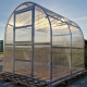 Invernadero de jardín Slim de 200x200cm de acero galvanizado y paneles de policarbonato de 4mm - Klasika