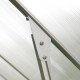 Toldo de jardín en aluminio y policarbonato 8,9m² Essence™ Silver – Palram